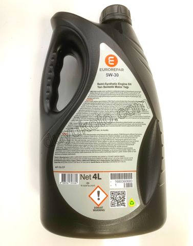 EUROREPAR YAG 5W30 4LT API SL/CF YARI SENTETIK