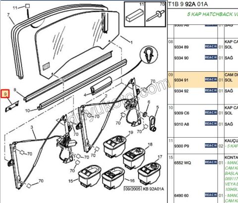 CITA SUS KAPI CAMI DIS SIYIRICI CITA UCU L ON P206
