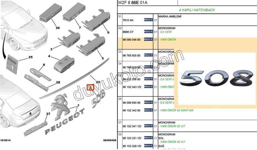 YAZI BAGAJ YM 508 P5081MQ