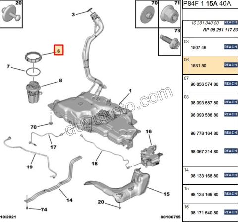 SOMUN DEPO SAMANDIRA P30082 P50082 C33 DS3 DS41