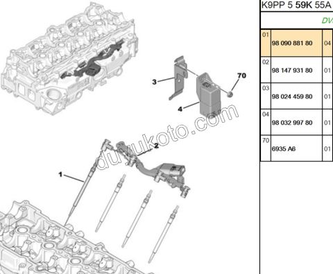 KIZDIRMA BUJI 1.5HDİ Euro6 C