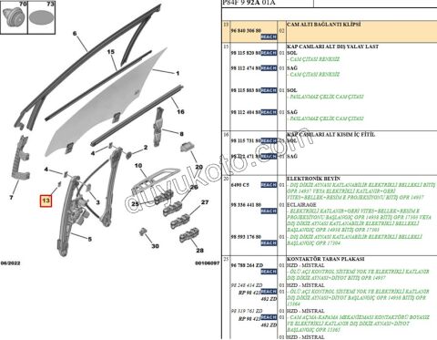 KLIPS CAM KRIKO BEYAZ 6900