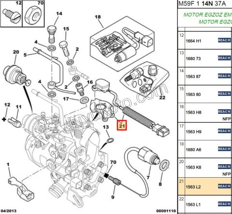 POTANSIYOMETRE PRT1 PRT2 1.9D,Y.M 03/09
