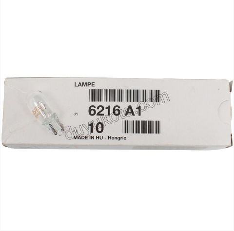 Park Ampülü T10 Dipsiz 5W 12V