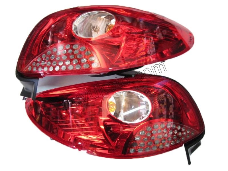 Peugeot 206 Sedan Stop Lambası Takım Sağ/Sol