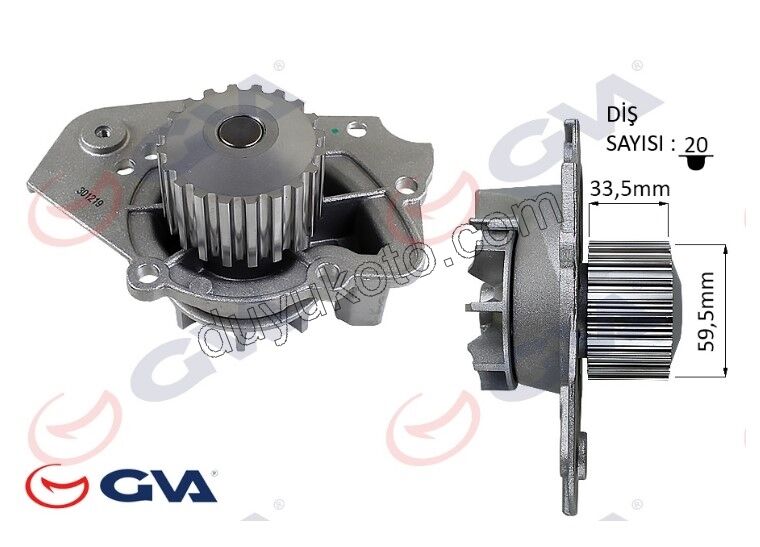 Devirdaim Su Pompası XUD7