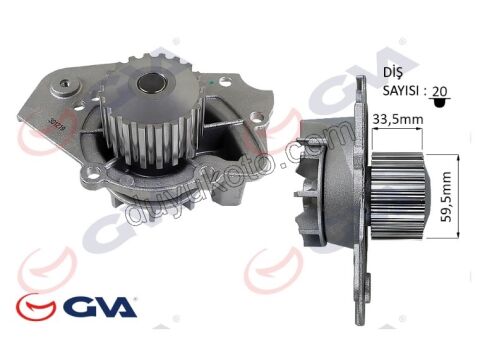 Devirdaim Su Pompası XUD7