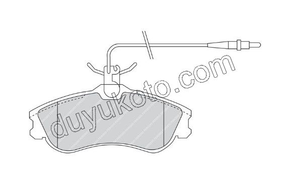 Fren Balatası Ön Tk TELLI PRT1 P306