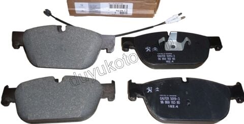 FREN BALATA ON P5081 DW10FD 340 CAP