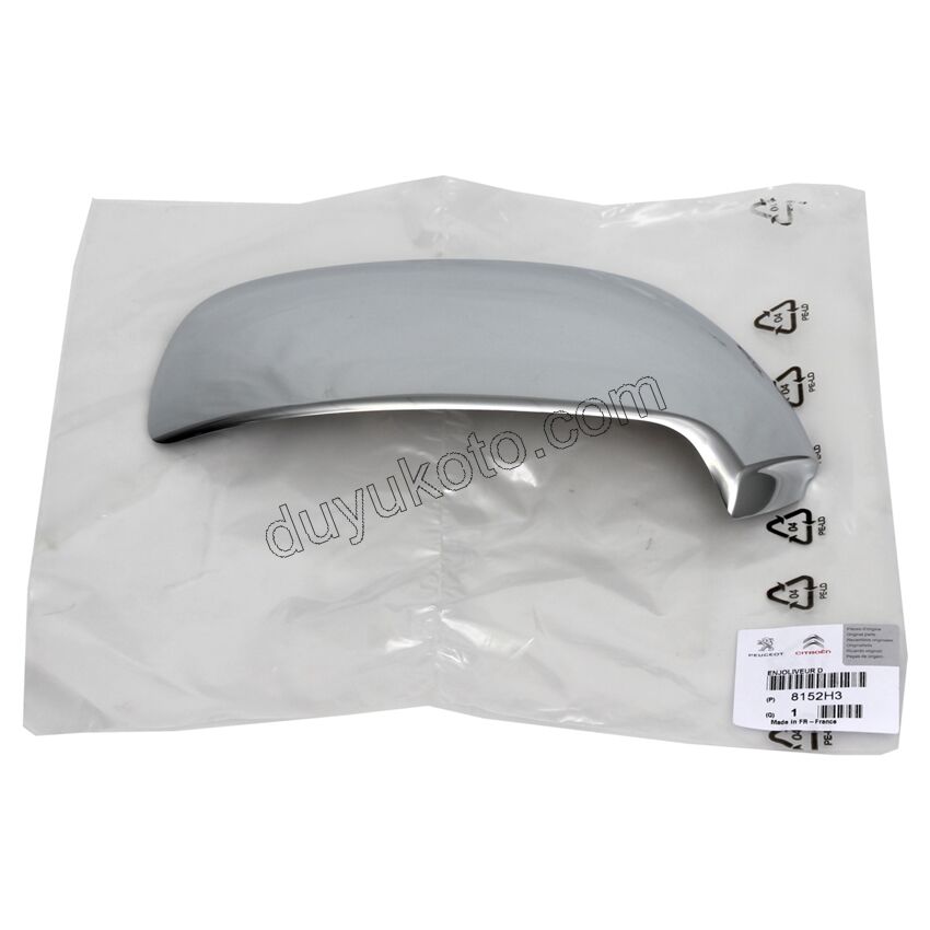 Peugeot 3008 5008 Citroen C3/C4 Picasso Dikiz Ayna Kapağı Dış Sağ Krom TK 2007/2017