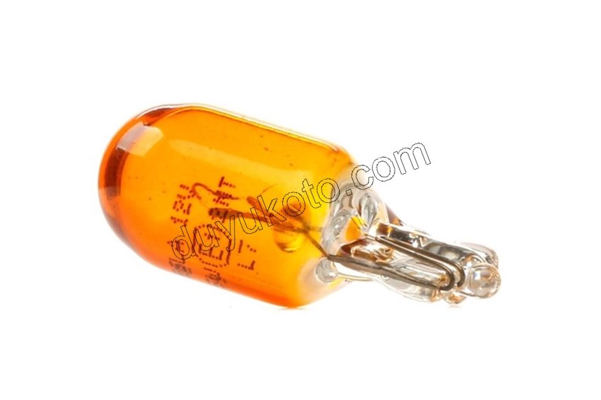 Sarı Sinyal Ampül Dipsiz T10 12V 5W