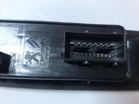 Ön Cam Açma Anahtarı Sol (Sürücü) 4LU C42 DS41 8 PIN + 12PIN 96669830ZD