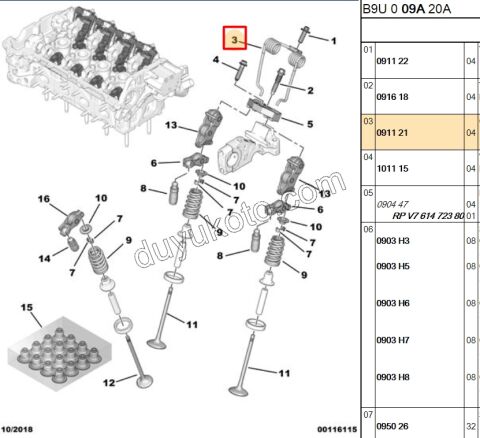 YAY SUBAP HOROZ SABITLEME