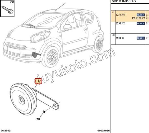 KORNA TEK P107 1 PIN YAN SOKET