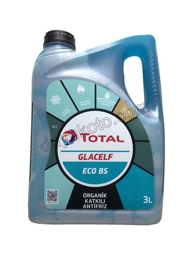 TOTAL GLACELF ECO BS CLASSIC Mavi Antifiriz 3 LT -37'C