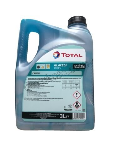 TOTAL GLACELF ECO BS CLASSIC Mavi Antifiriz 3 LT -37'C