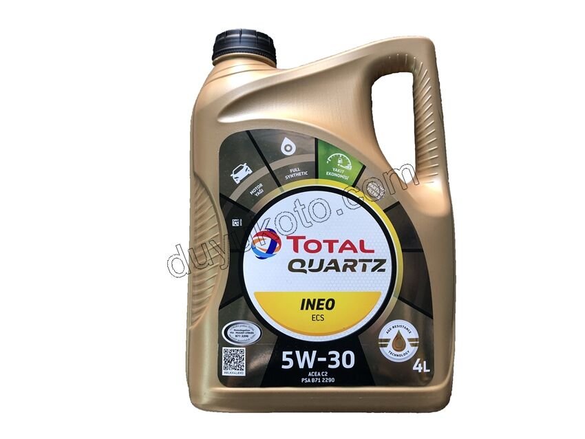 TOTAL YAG 5W30 4 LT QUARTZ INEO ECS DPF++