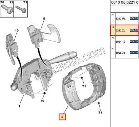 KUMANDA DIREKSIYON C53