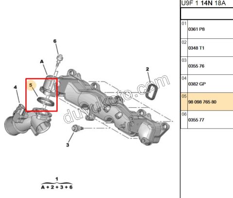 Emme Manifold Contası  BXR3