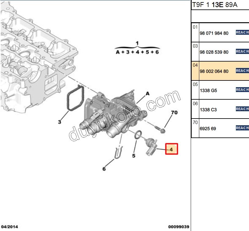 SENSOR SU SICAKLIK 1.2CC 130HP 2PIN YESIL GECME