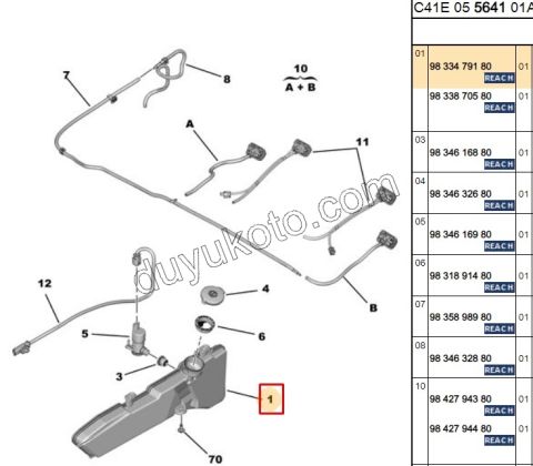 DEPO CAM SU C43 C4X KAPAK