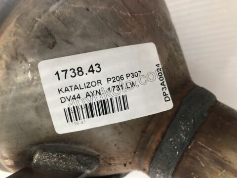 KATALIZOR P206 P307 1.4HDİ Euro4 02/11