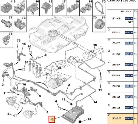 Dizel Yakıt Soğutucu Radyatör EXP3