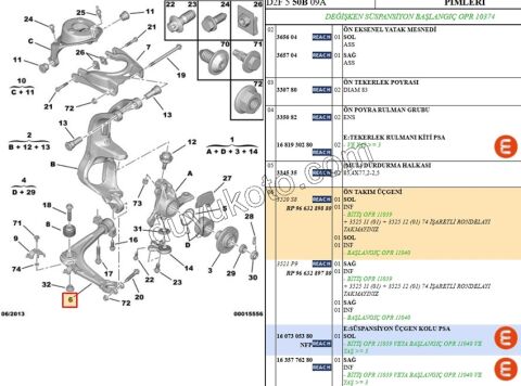 Salıncak Sol P407 KUCUK BURC