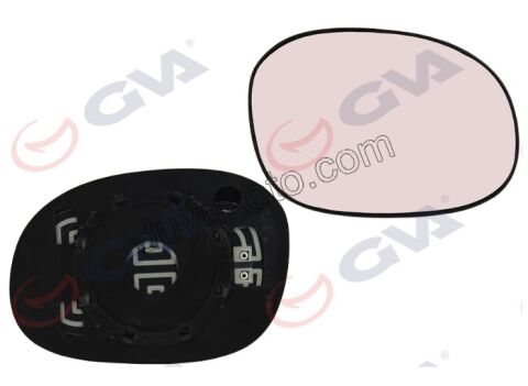 Citroen C3 Dikiz Ayna Camı Sağ (Rezistanslı) 2002/2013