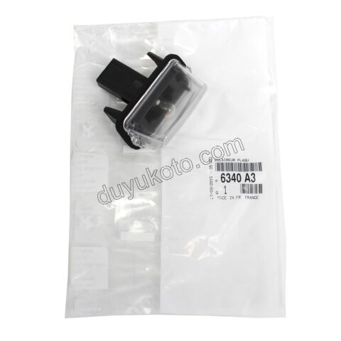 Plaka Lambası 1993/2024 Peugeot 206/206sw 207 306 307 406 3008 5008 Partner Citroen Xsara Saxo