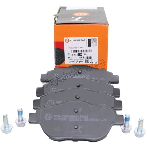 Fren Balatası Ön P2081 P20081 C32 C3AIR DS3 CRSF