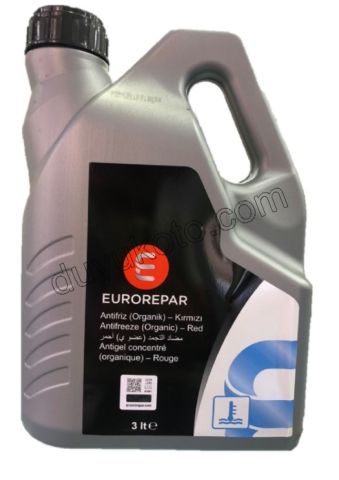 Kırmızı Antifiriz 3 LT -74 'C Organik