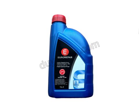 Kırmızı Antifiriz 1 LT -37^C EUROREPAR Organik
