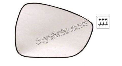 Peugeot 508 Dikiz Ayna Camı Sağ (Rezistanslı) 2011/2014