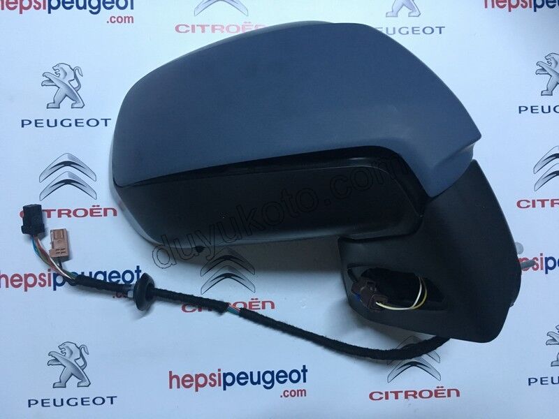 Peugeot 3008 5008 Dikiz Aynası Sağ AST Kapaklı (+ 8152.H3 Krom KAP) 2010/2014