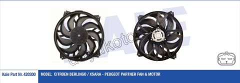 Fan Motoru Klimasız PRT2 Kablolu