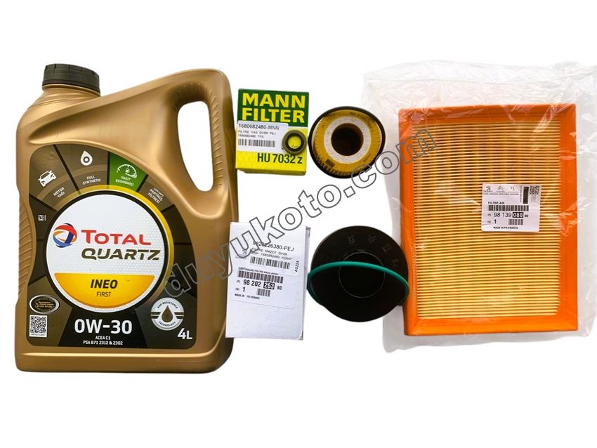 FİLTRE SETİ DİZEL 1.5HDI EURO6 2019 SONRASI