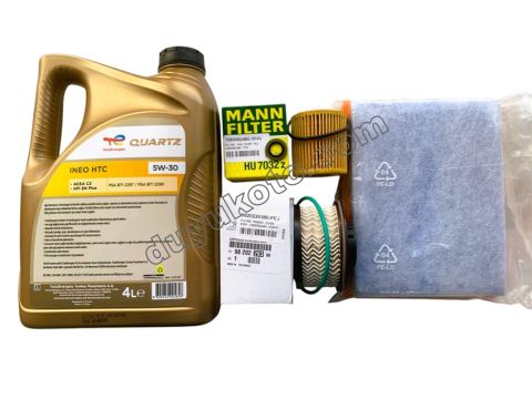 FİLTRE SETİ DİZEL 1.5HDI EURO6 2019 SONRASI