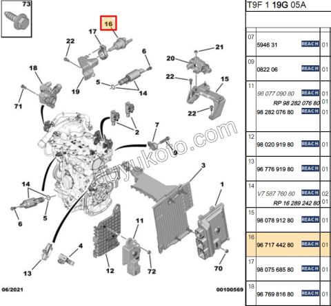 ELEKTROVANA BENZIN BUHAR EB2M EB2F 1.2CC 130HP CARTIER