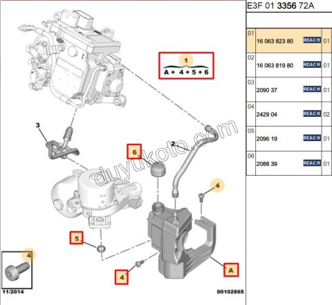 Şanzıman Hidrolik Yağ Deposu (MDP) P2081 C4CCT