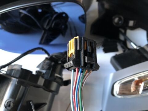 Citroen C5 Dikiz Aynası Sol 2008> Astarlı Sinyalli Mavi Camlı 2008/2012