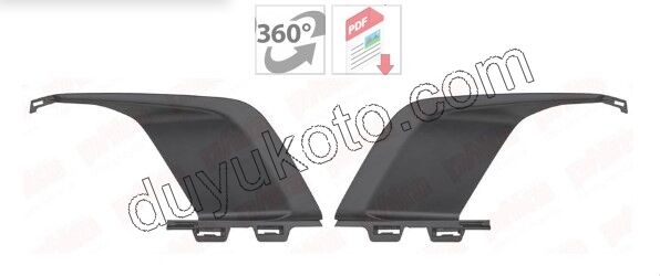 Kapak Yan Sis Far Çerçevesi TakımP3081MQ