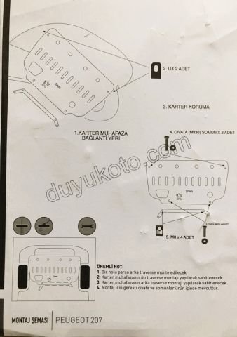 MUHAFAZA KARTER P207 SAC C3AIR ?