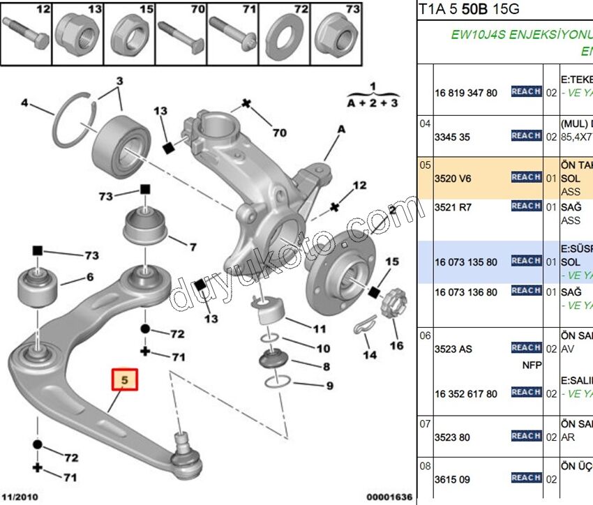 Salıncak Sol P206GTI