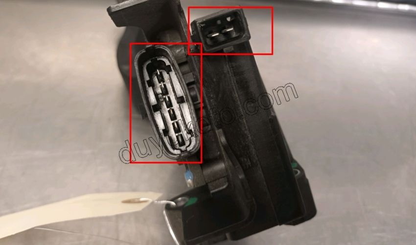 PEDAL GAZ PBP FRN (CRUZ+) 2SOKET 2+6PIN