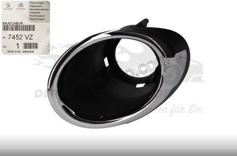 Peugeot Partner Sis Far Çerçevesi Sağ (Krom) 2008/2012