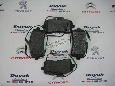 Fren Balatası Ön Tk P407