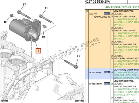 MARS MOTORU EP3 1.6VTi 120HP C3 C42 C53 DS3 DS4 DS5 V764559480