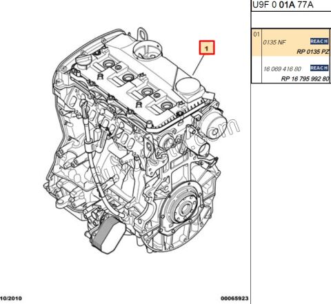 MOTOR KOMPLE BXR3 130HP EURO4