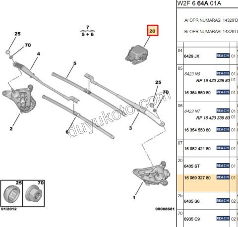 SENSOR YAGMUR YM P5081